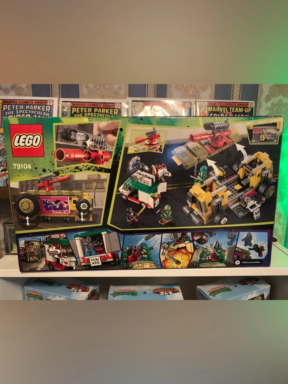 2013 LEGO TMNT The Shellraiser Street Chase Set NIB